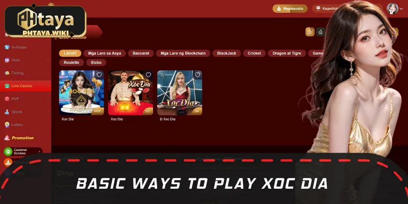 Summary of the content of the online xoc dia game